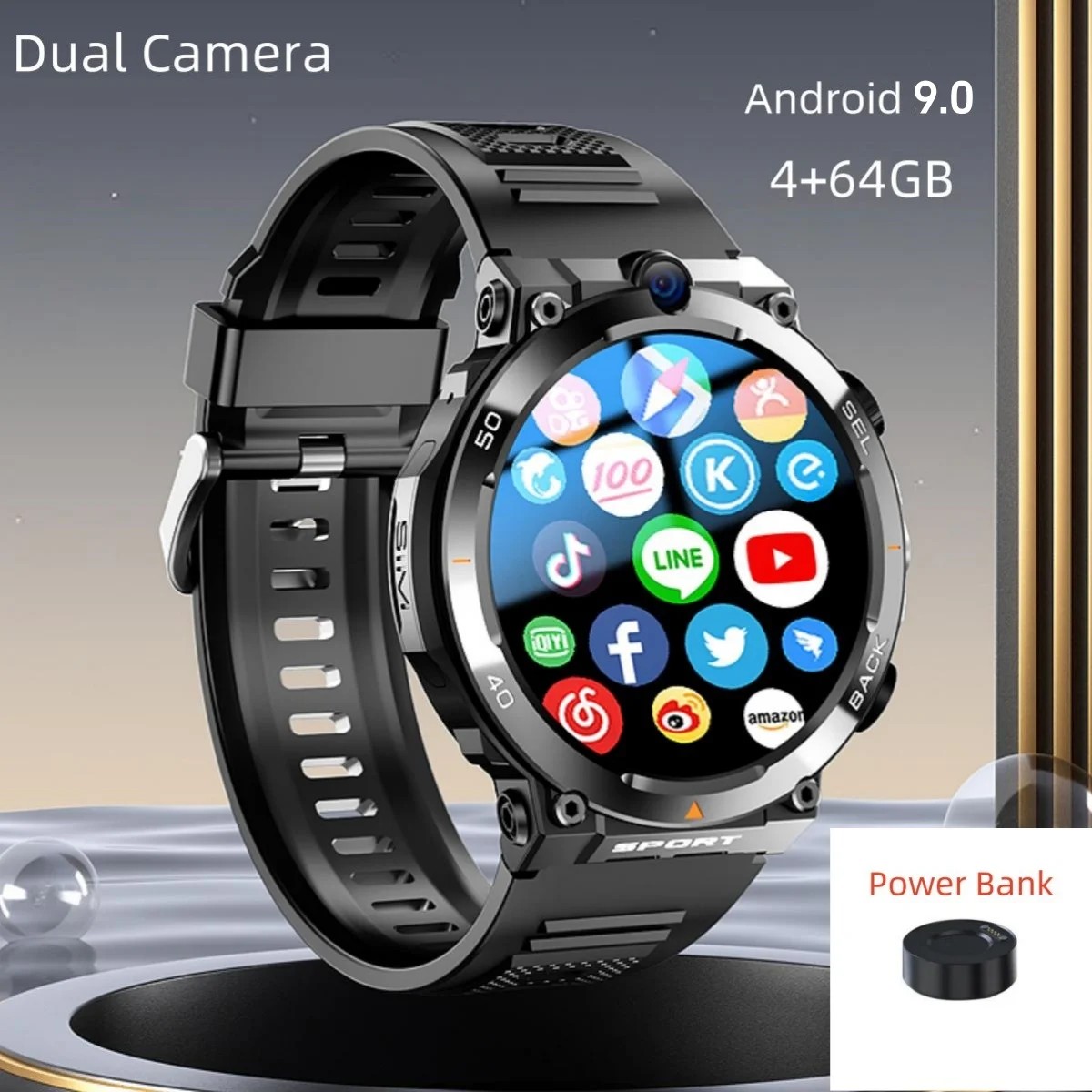  Ʈġ GPS  ٿε ,  ī޶  ȭ,  ÷ Ʈ ġ ,  4G SIM ī, 256GB
